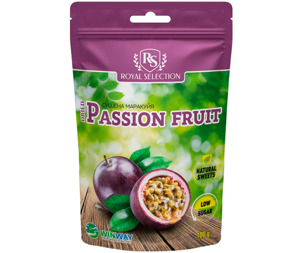 Маракуя сушена WINWAY Royal Selection (low sugar) 100 г - фото-1