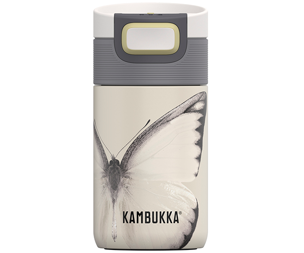 Термокухоль Kambukka Etna Yellow Butterfly 300 мл - фото-1