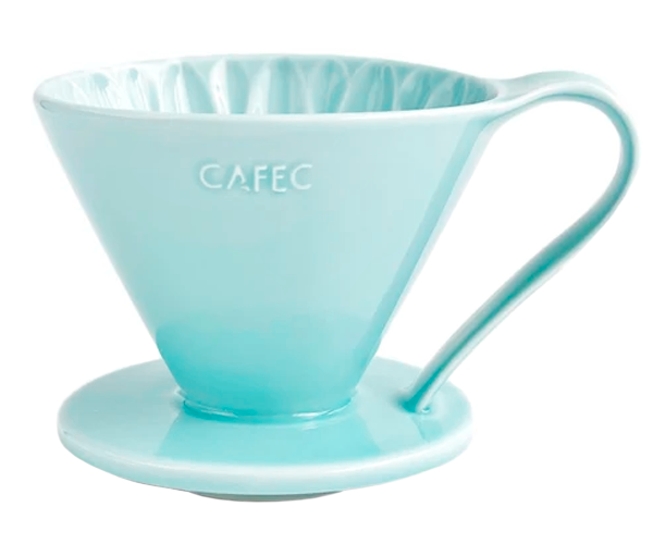 Пуровер CAFEC керамічний V60 Arita Ware Blue на 1-4 чашки - фото-1