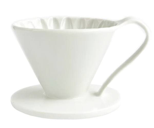 Пуровер CAFEC керамічний V60 Arita Ware White на 1-4 чашки - фото-1