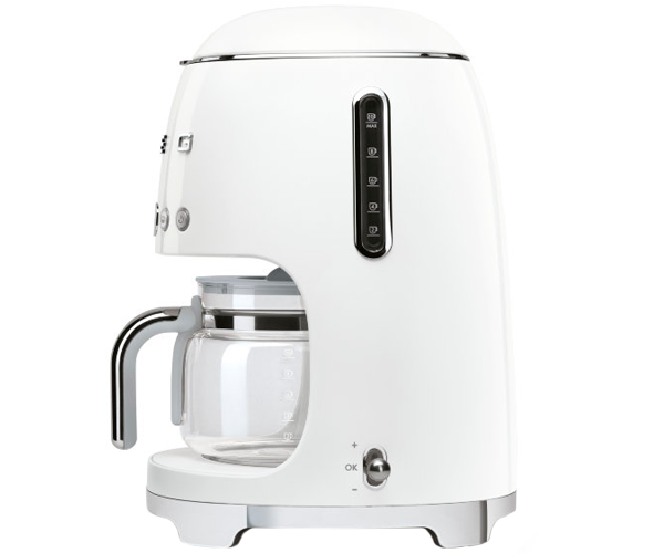 Крапельна кавоварка SMEG DCF02WHEU біла - фото-3