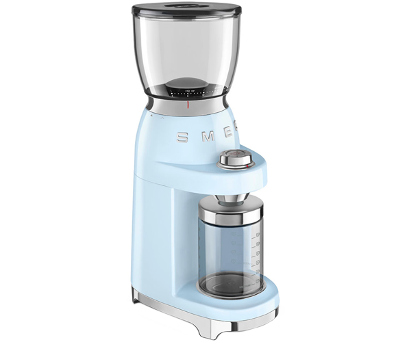 Кавомолка електрична SMEG CGF01PBEU блакитна - фото-4