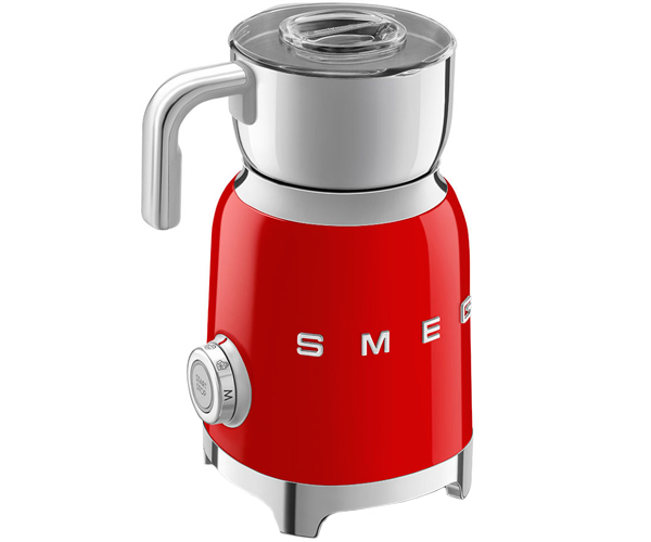 Спінювач молока SMEG MFF01RDEU червоний - фото-4