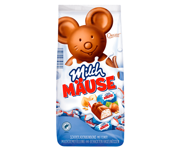 Шоколадні цукерки Choceur Milch Mause 210 г - фото-1