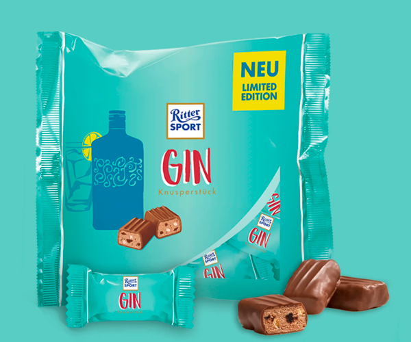 Набір батончиків Ritter Sport Gin 200 г - фото-2