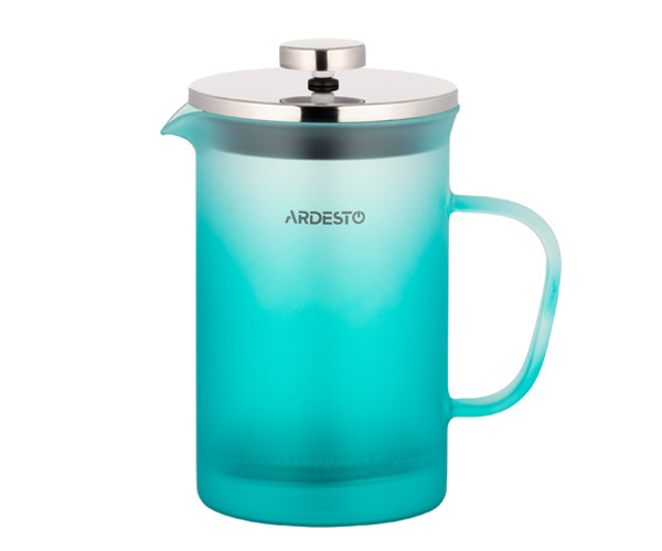 Френч-прес Ardesto Fresh блакитний AR1108BFM 800 мл - фото-1