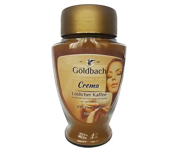 Кава Goldbach Crema розчинна 150 г - фото-1