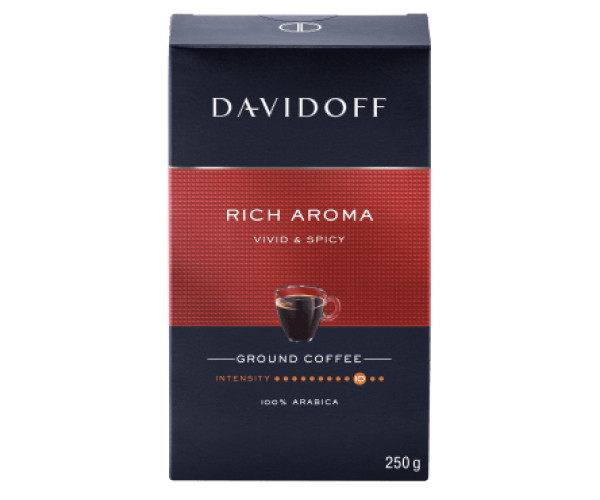 Кава Davidoff Cafe Rich Aroma мелена 250 г - фото-1