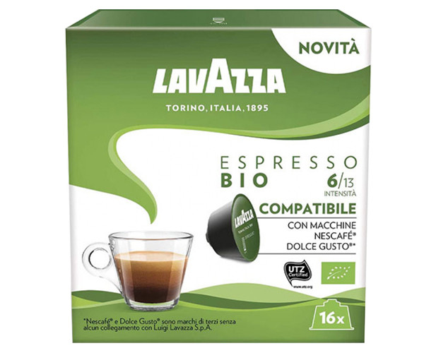 Кава в капсулах Lavazza Dolce Gusto BIO Espresso -16 шт - фото-3