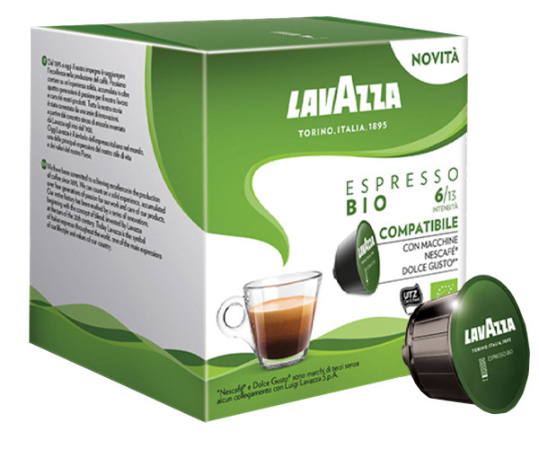 Кава в капсулах Lavazza Dolce Gusto BIO Espresso -16 шт - фото-1