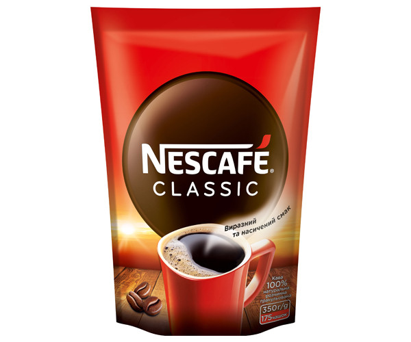 Кава Nescafe Classic розчинна м/в 350 г - фото-1