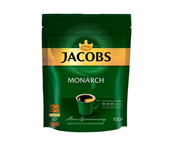 Кофе Jacobs Monarch растворимый м/у 100 г