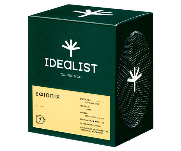 Дрип-кофе IDEALIST COFFEE & CO. Эфиопия 7 шт