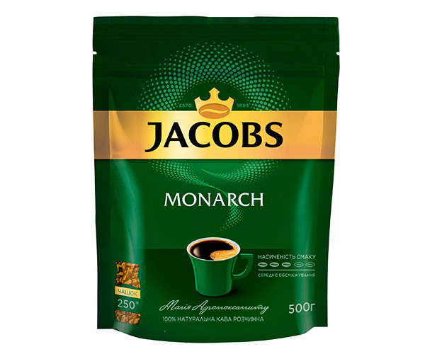 Кофе Jacobs Monarch растворимый м/у 500 г