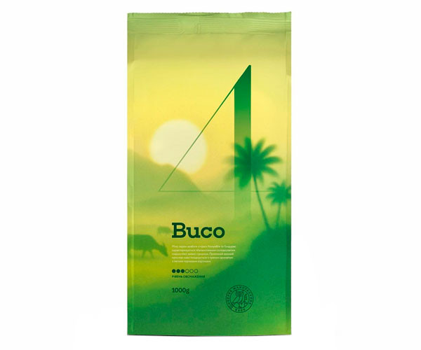 Кофе Buco Рецепт №4 в зернах 1 кг