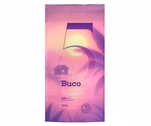 Кофе Buco Рецепт №5 в зернах 1 кг