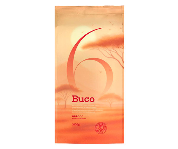 Кофе Buco Рецепт №6 в зернах 1 кг