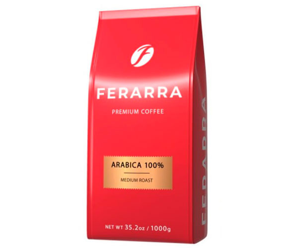 Кофе Ferarra 100% Arabica в зернах 1 кг