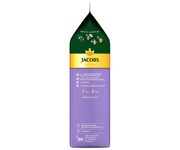Розчинний капучіно Jacobs Milka Cappuccino Choco Vanille 500 г - фото-2