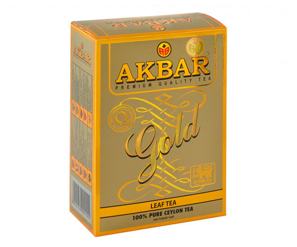Чорний чай Akbar Gold 100 г - фото-1