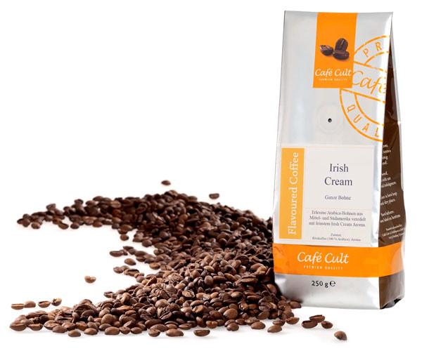 Кава Cafe Cult Irish Cream у зернах 250 г - фото-1