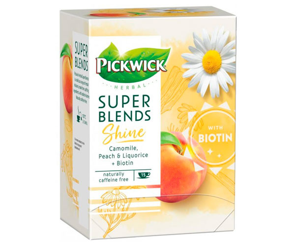 Трав'яний чай Pickwick Super blends shine у пакетиках 15 шт - фото-2