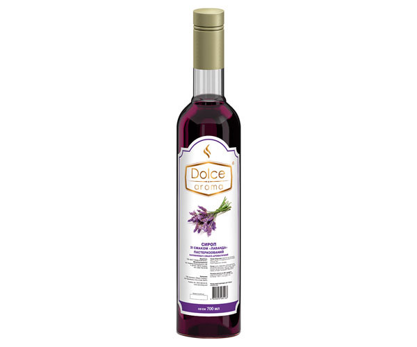Сироп Dolce Aroma Лаванда 700 мл - фото-1