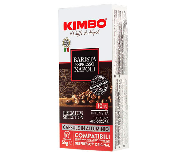 Кава в капсулах Kimbo Nespresso Barista Espresso Napoli 10 шт - фото-2