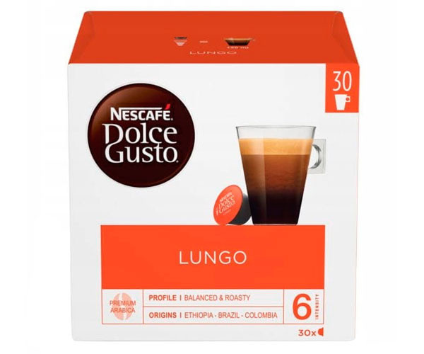 Кава в капсулах NESCAFE Dolce Gusto Lungo - 30 шт - фото-1