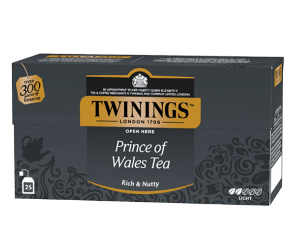 Черный чай Twinings Prince of Wales в пакетиках 25 шт