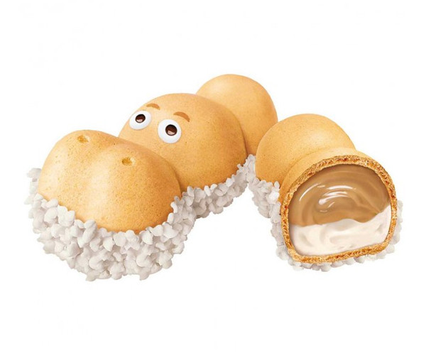 Печиво Kinder Happy Hippo з горіховою начинкою 5х20,7 г - фото-3