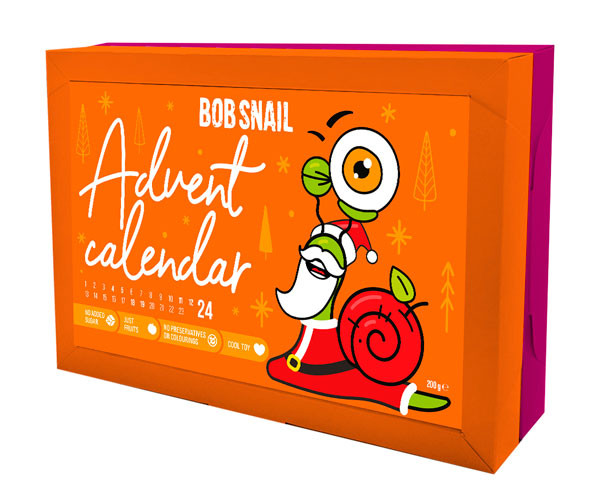 Цукерки Bob Snail Адвент календар 200 г + іграшка 4 шт - фото-2