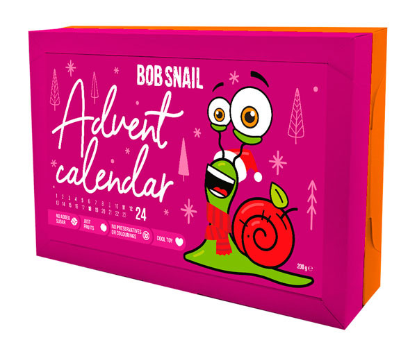 Цукерки Bob Snail Адвент календар 200 г + іграшка 4 шт - фото-1