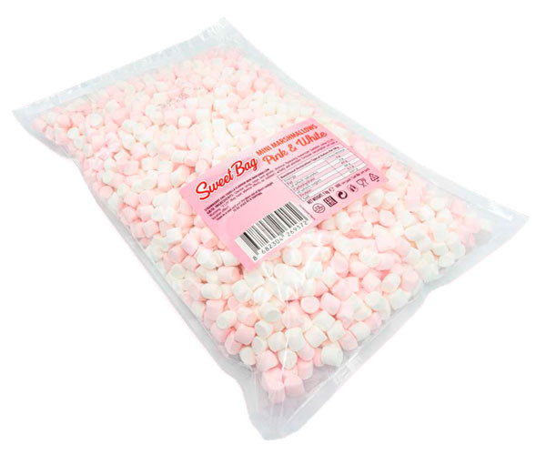 Маршмеллоу Sweet Bag Mini Pink & White 1 кг - фото-1