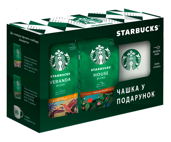 Набір Кава Starbucks + чашка - ціна в Україні від coffeeok, купити з ...