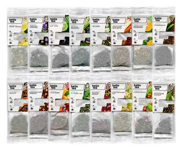 Набор чая Hello Tea Ассорти фильтр-пак 32 шт