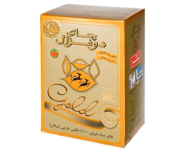 Черный чай Akbar Do Ghazal tea Gold 500 г