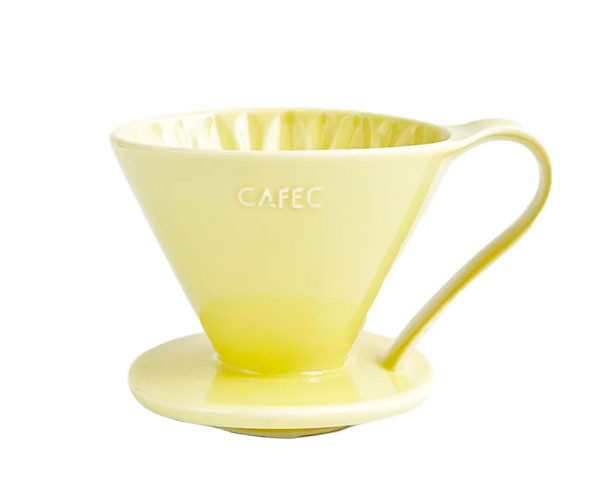 Пуровер CAFEC керамический V60 Arita Ware Yellow на 1 чашку