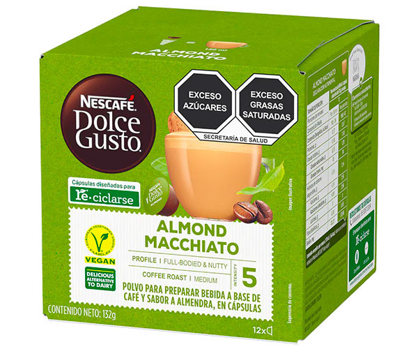 Кофе в капсулах NESCAFE Dolce Gusto Almond Macchiato Vegan - 12 шт