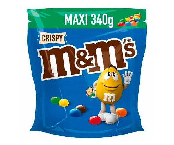 Драже M&M's Crispy Maxi 340 г