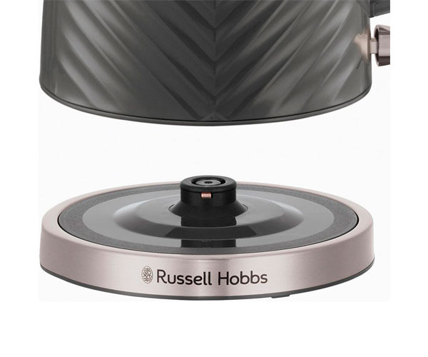 Электрочайник Russell Hobbs Groove серый 1,7 л купить