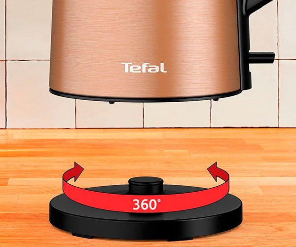 Электрочайник Tefal Double Layer SS медный 1,5 л фото