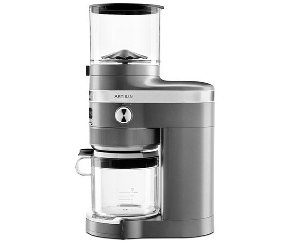 Кофемолка KitchenAid Artisan 5KCG8433EMS серая особенности