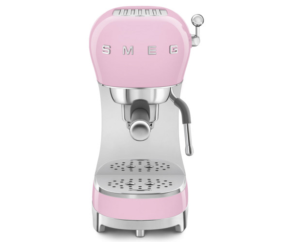 Кофеварка SMEG ECF02PKEU розовая купить