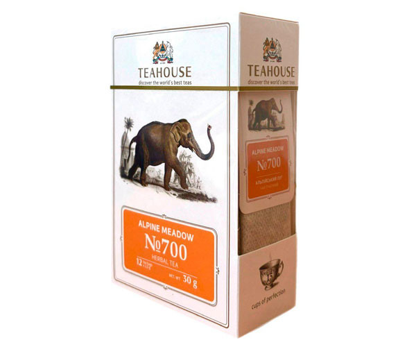 Травяной чай Teahouse №700 Perfect Cup Альпийский луг в пакетиках 12*2,5 г