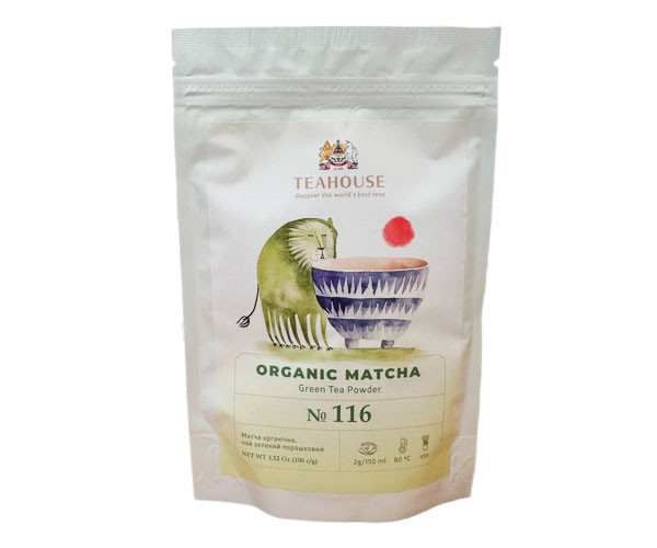 Чай Teahouse №116 Матча Органическая 100 г