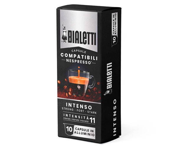 Кофе в капсулах Bialetti Nespresso Intenso 10 шт