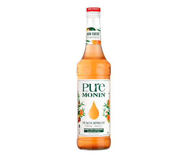 Основа для напитков Monin Pure Персик-абрикос 700 мл