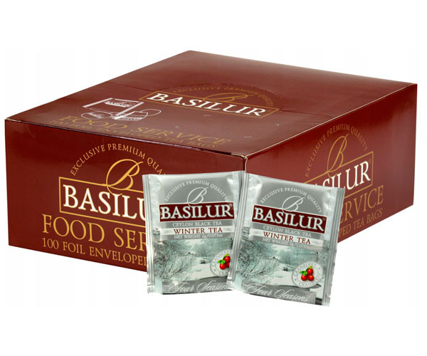 Черный чай Basilur Зимний в саше 100х2 г