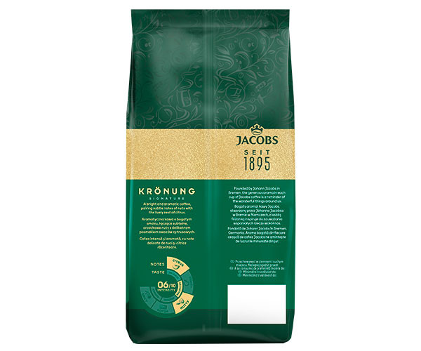 Кофе Jacobs Kronung Signature в зернах 1 кг купить